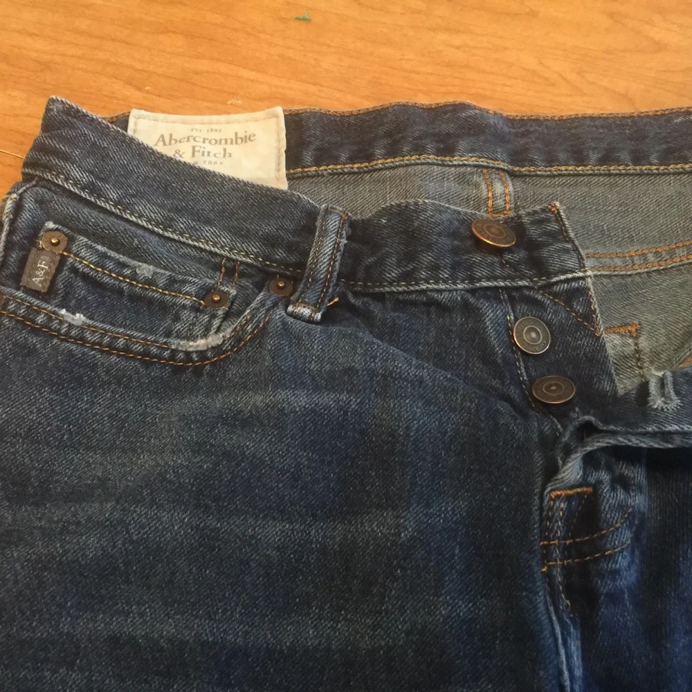 Abercrombie &‎ Finch Denim Shorts Sz 30 Cut Off C29